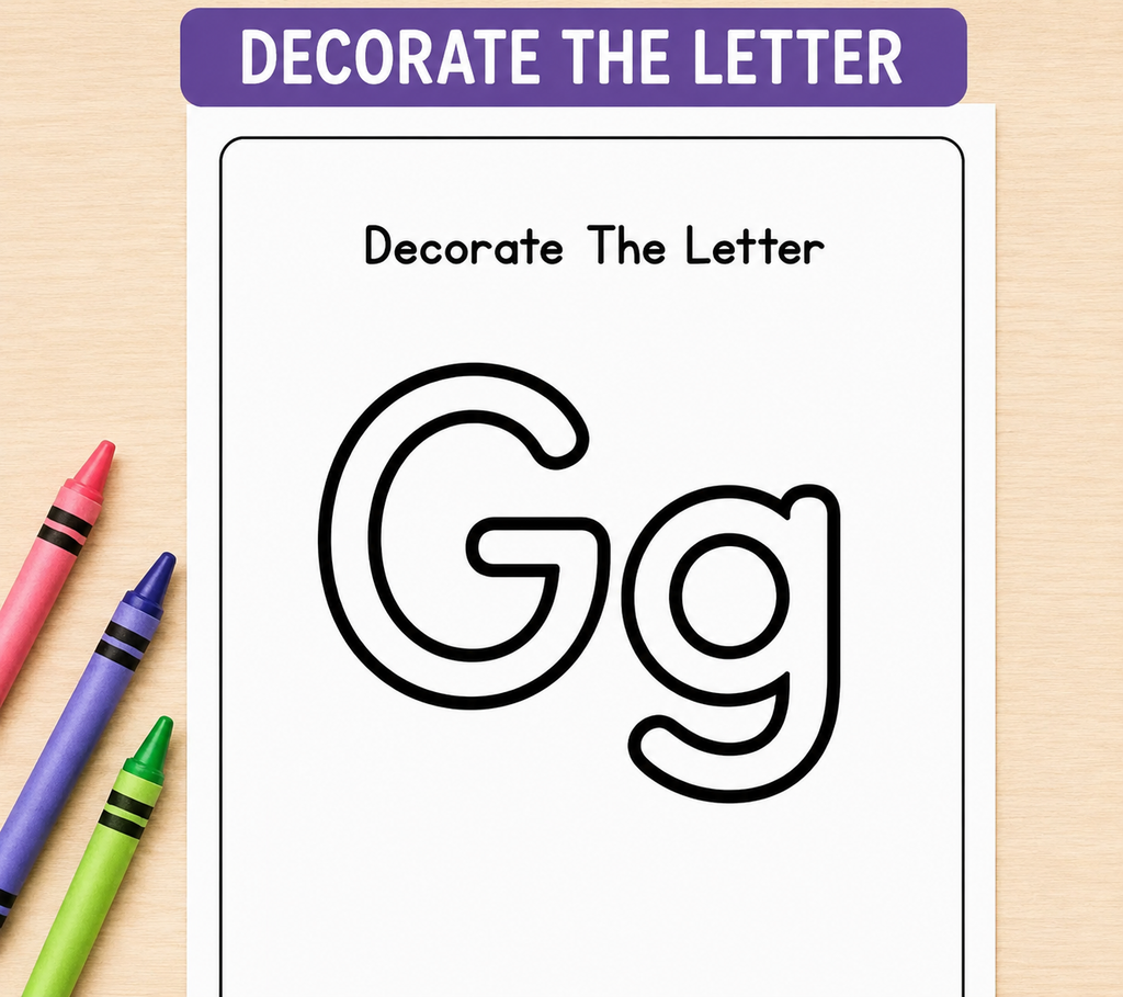 Alphabet Tracing Workbook | Printable PDF for Pre-K, Preschool & Kindergarten